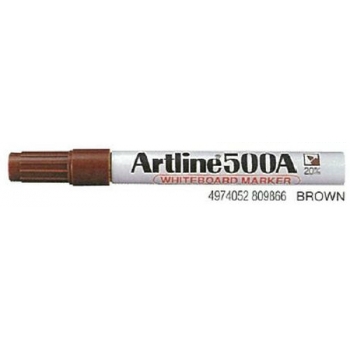 Artline 500A Whiteboard Marker Pen Brown
